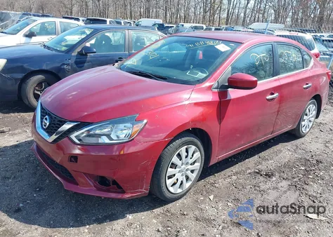 2017 Nissan Sentra Sv из США, поврежденный, VIN 3N1AB7AP3HY337057
